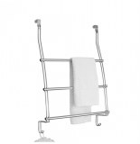 Porte serviettes en inox 3 étagères - interdesign - rangement salle