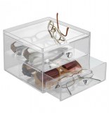 Boîte de rangement lunettes superposable - interdesign - 9 paires de