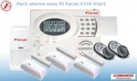 Pack alarme maison sans fil FOCUS ST-III Start