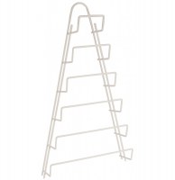 Porte couvercles blanc - métaltex - rangement cuisine