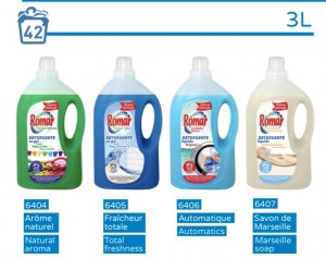 Gel douche AMALFI 14refs