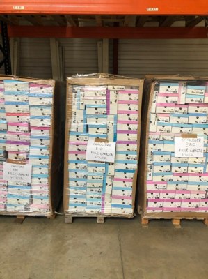 Palette Chaussures 120 Pièces