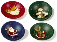 Lot de 4 Coupes de l'Avent Nostalgiques