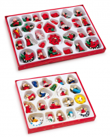 Lot de 50 Décos pour Sapin "Magie d'Hiver"