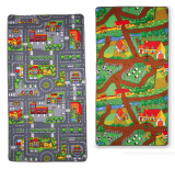 Tapis de Jeu Récto / Verso 2 en 1 "Duoplay"