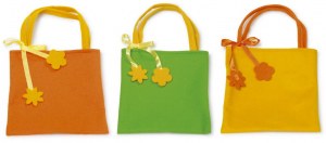 Lot de 3 Sacs en Feutre