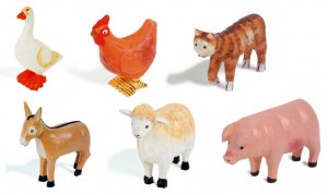 Lot de 6 Animaux