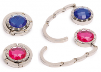 Lot de 2 Accroches Sac "Diamant Rond"