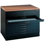 Meuble Ã  tiroirs pour plans ou documents plats