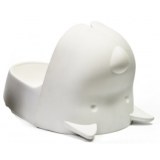 Gamelle pour chien mr dog blanc - qualy - objet de décoration