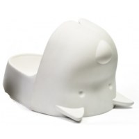 Gamelle pour chien mr dog blanc - qualy - objet de décoration