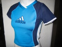 Adidas Evol.Work.Tee bleu
