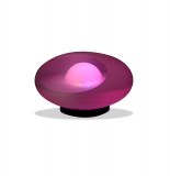 Diffuseur d'huiles essentielles - rond sur pied noir - brumisateur en