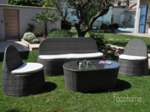 Salon de jardin -Pebble-