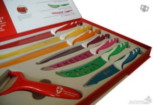 Couteaux céramique 8 pieces neuf!!!