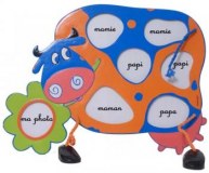 Cadre arbre généalogique vache