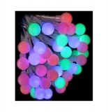 Guirlande lumineuse extérieure - roses - 120 perles led - décoration