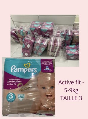 Couche Pampers taille 3 , 28 couches