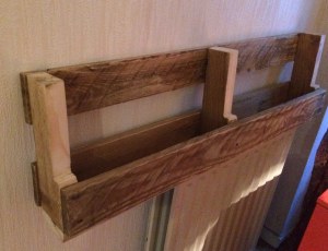 Étagère en palettes