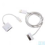 Adaptateur Lightning Vers 30-Pin (Avec Cable 30-Pin)