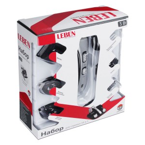 Electric hair trimmer Multistyler set 10 in 1 LEBEN SATOSHI VETTA