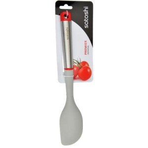 Coupe-pomme • matériel: acier inoxydable, Spatule • Matériel: silicone SATOSHI