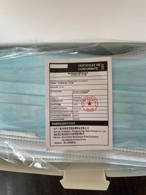 Masque chirurgical type IIR BLEU