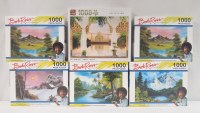 Lot de 6 puzzles de 100 pièces