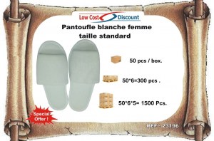 Film étirable professionnel,Assiette plat , Pantoufle blanche femme & homme