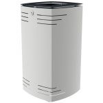 Corbeille acier Vallauris 60L