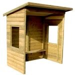 Abri Bus en bois autoclave