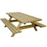 Table pique-nique bois Camargue