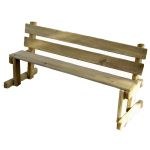 Banc enfants bois autoclave