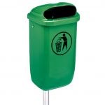 Corbeille polyÃ©thylÃ¨ne 50L