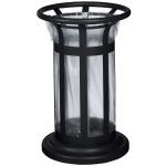 Corbeille acier tulipe Vigipirate 60L