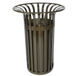 Corbeille acier Villeneuve 45L