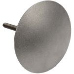 Clou de voirie inox brossÃ©