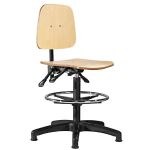 SiÃ¨ge technique bois sur patins