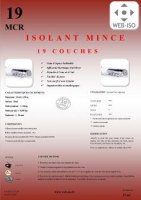 Isolant 19 couches