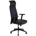 Fauteuil prÃ©sident aspect cuir