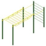 Street workout 2 barres + espalier + suspension