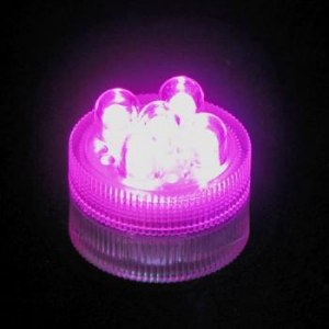 Lampion Hyper Lumineux LED Submersible 5 LEDS