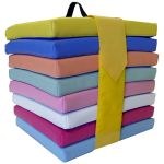 Jeu de 8 coussins de sol