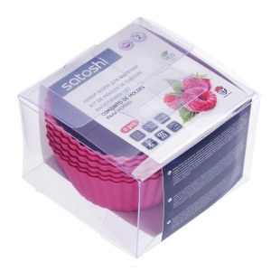 Moules de cuisson 6p, silicone SATOSHI