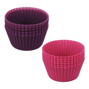 Moules de cuisson 6p, silicone SATOSHI