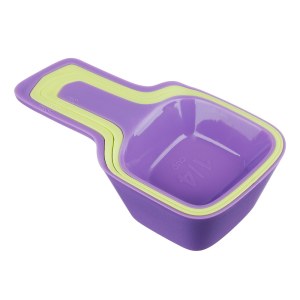 Measuring spoon 4pcs, silicone SATOSHI