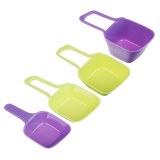 Measuring spoon 4pcs, silicone SATOSHI