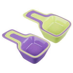 Measuring spoon 4pcs, silicone SATOSHI