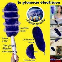 Nouveau : le plumeau electrique, nettoyer sans effort