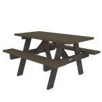 Table pique-nique matiÃ¨re recyclÃ©e compacte
